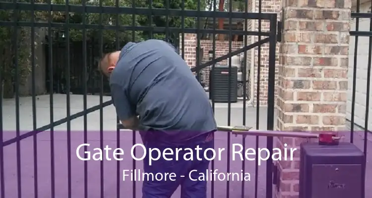 Gate Operator Repair Fillmore - California